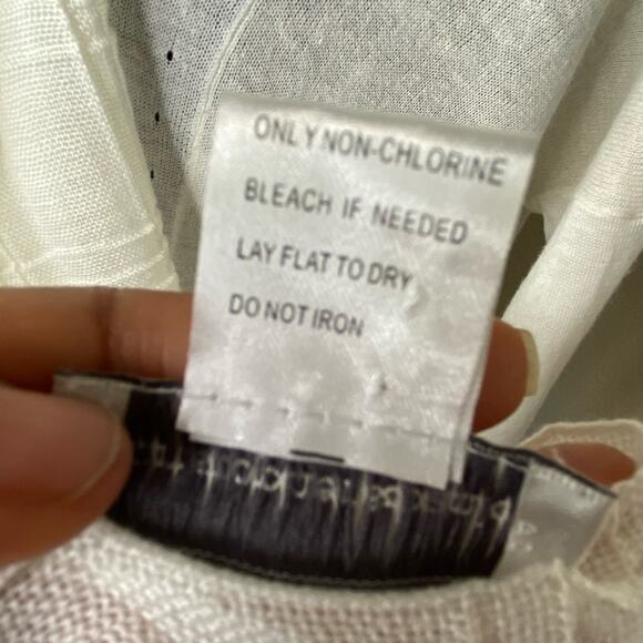 Christopher Banks Cream Scarf with fringe - Picture 6 of 9